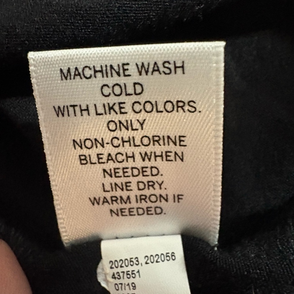 Dressbarn Black Twist Front Blouse - Picture 7 of 8